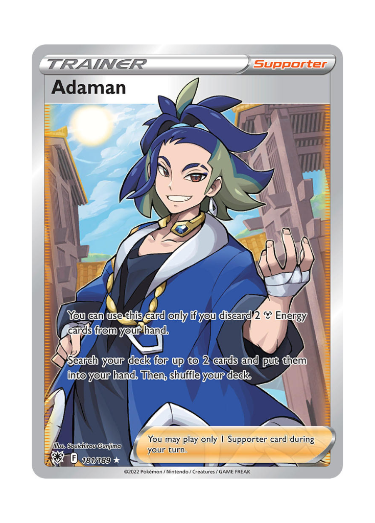 Astral Radiance: Adaman Full Art - 181/189