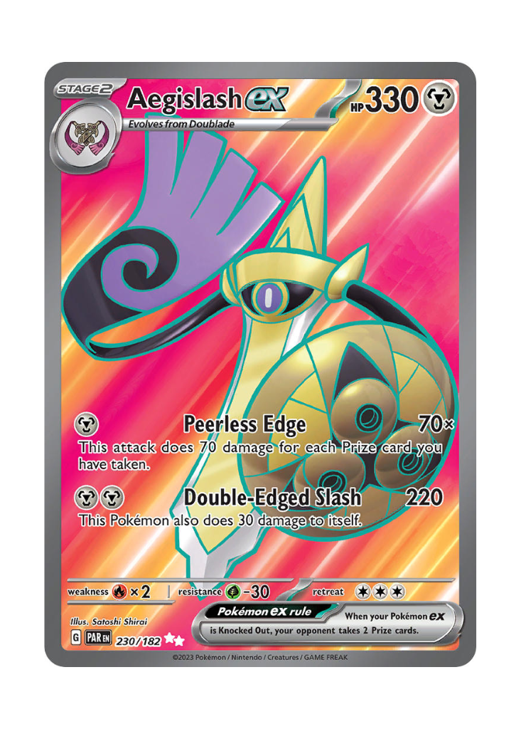 Paradox Rift: Aegislash ex Full Art - 230/182