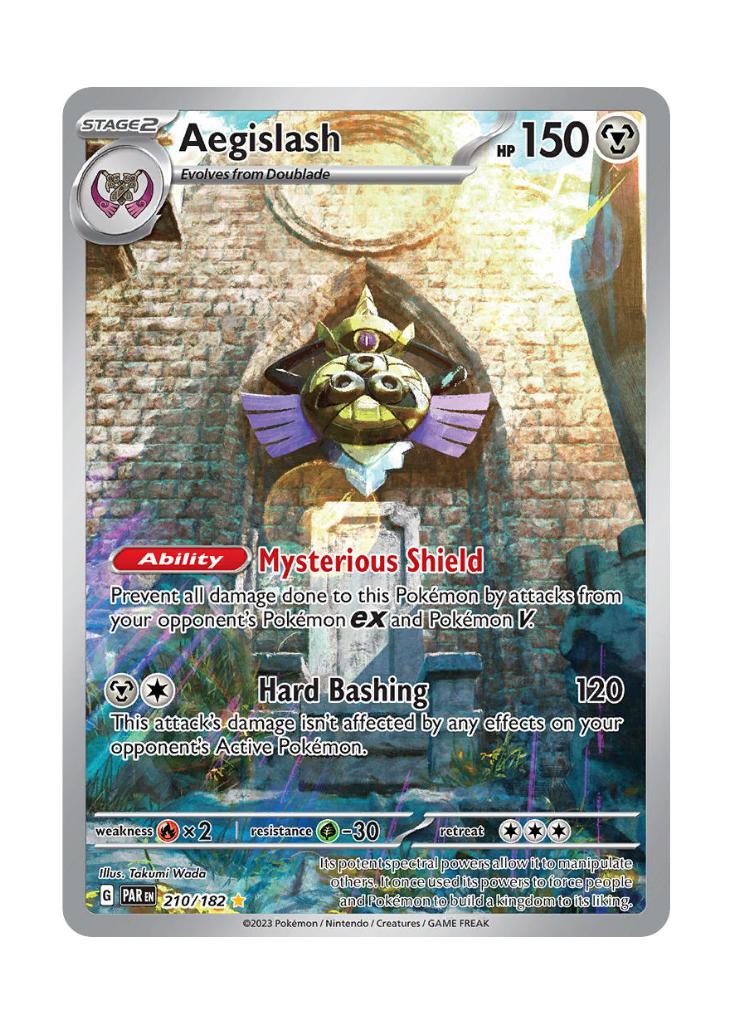 Paradox Rift: Aegislash Illustration Rare - 210/182