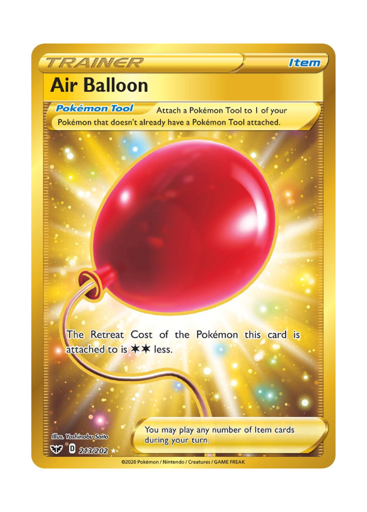 Sword & Shield: Air Balloon Secret Rare - 213/202