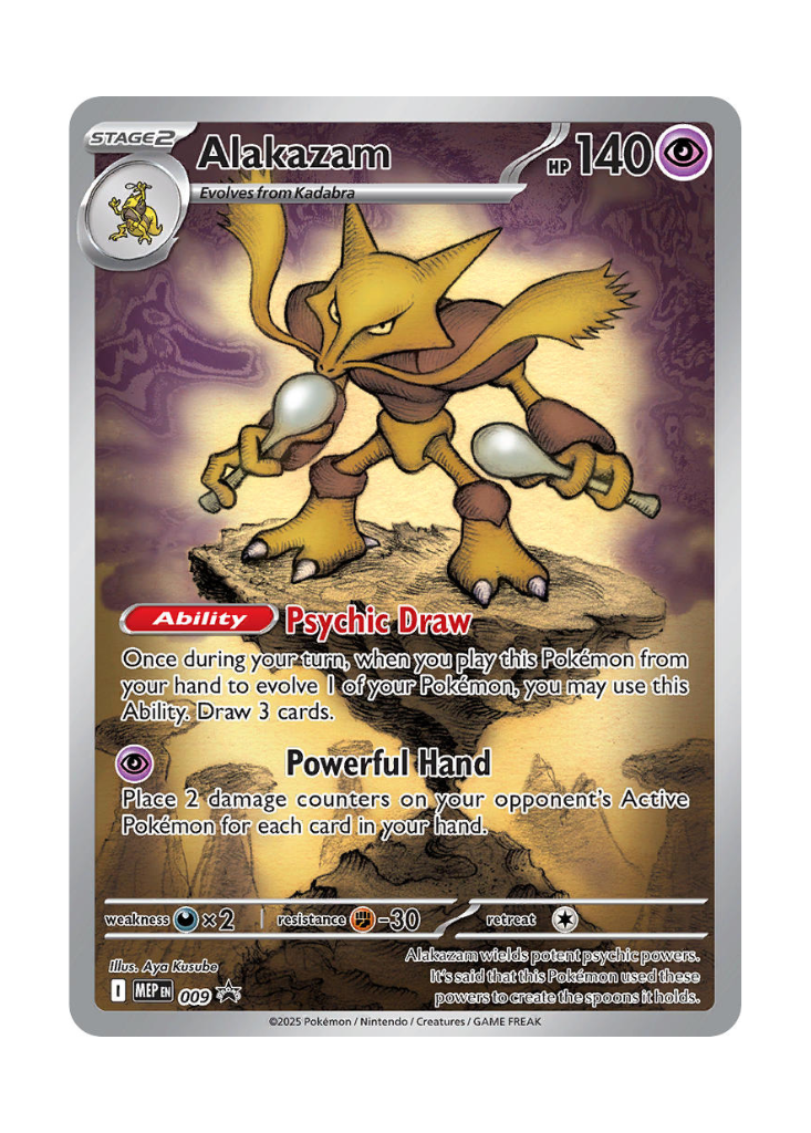 Mega Evolution Promos: Alakazam - 009