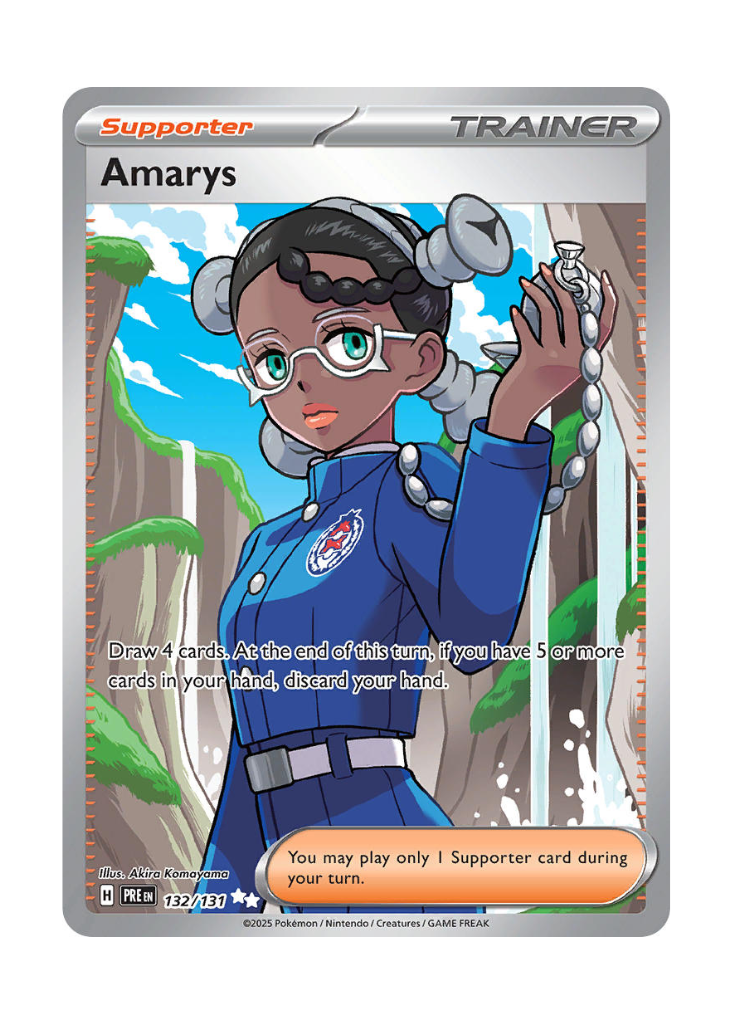 Prismatic Evolutions: Amarys Full Art - 132/131