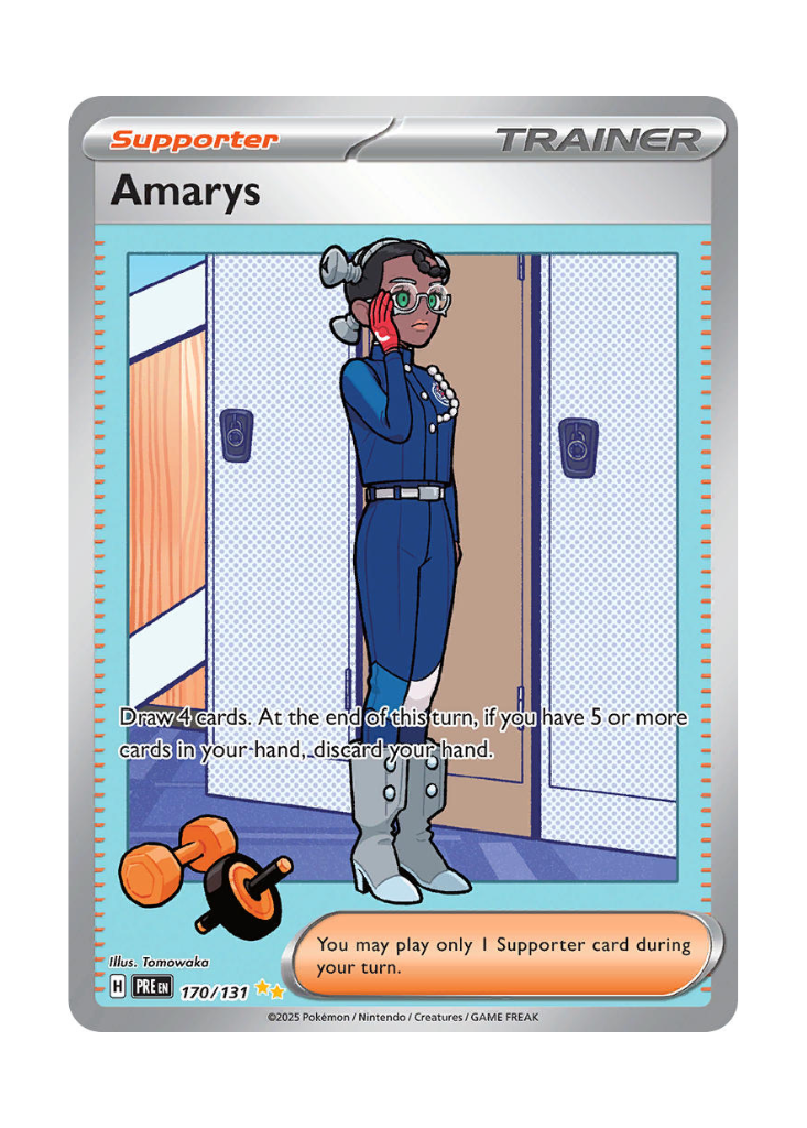 Prismatic Evolutions: Amarys Special Illustration Rare - 170/131