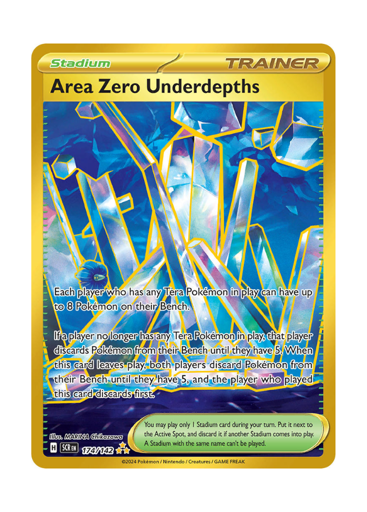 Stellar Crown: Area Zero Underdepths Hyper Rare - 174/142