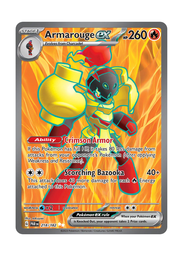 Paradox Rift: Armarouge ex Full Art - 218/182