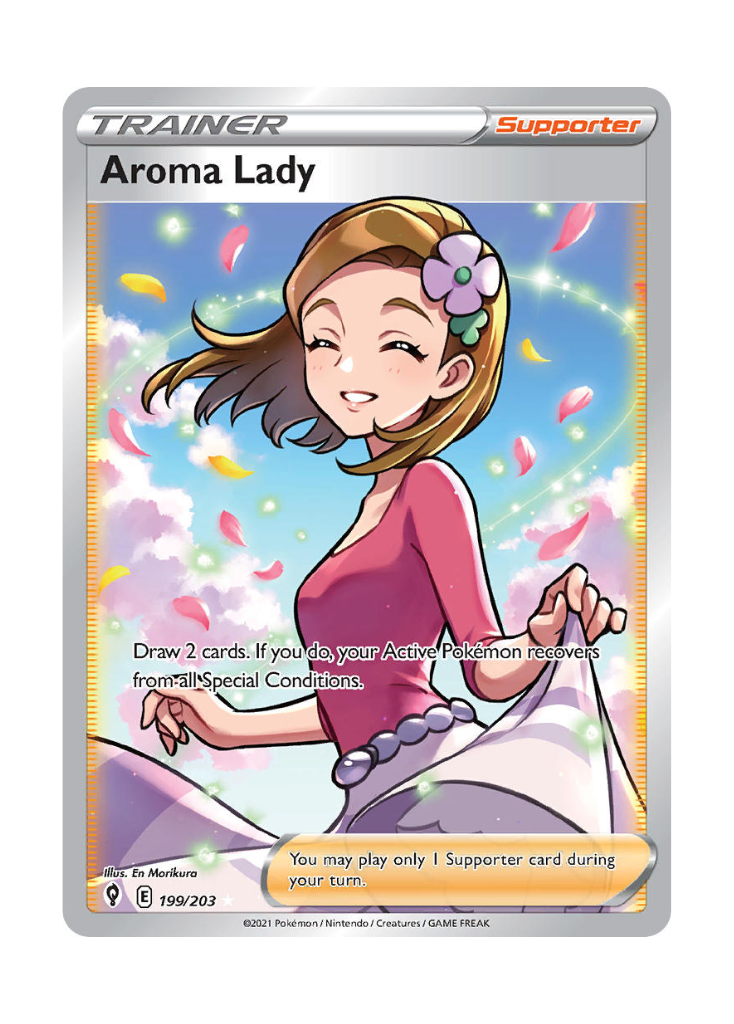Evolving Skies: Aroma Lady Full Art - 199/203