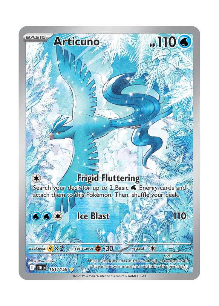 Journey Together: Articuno Illustration Rare - 161/159