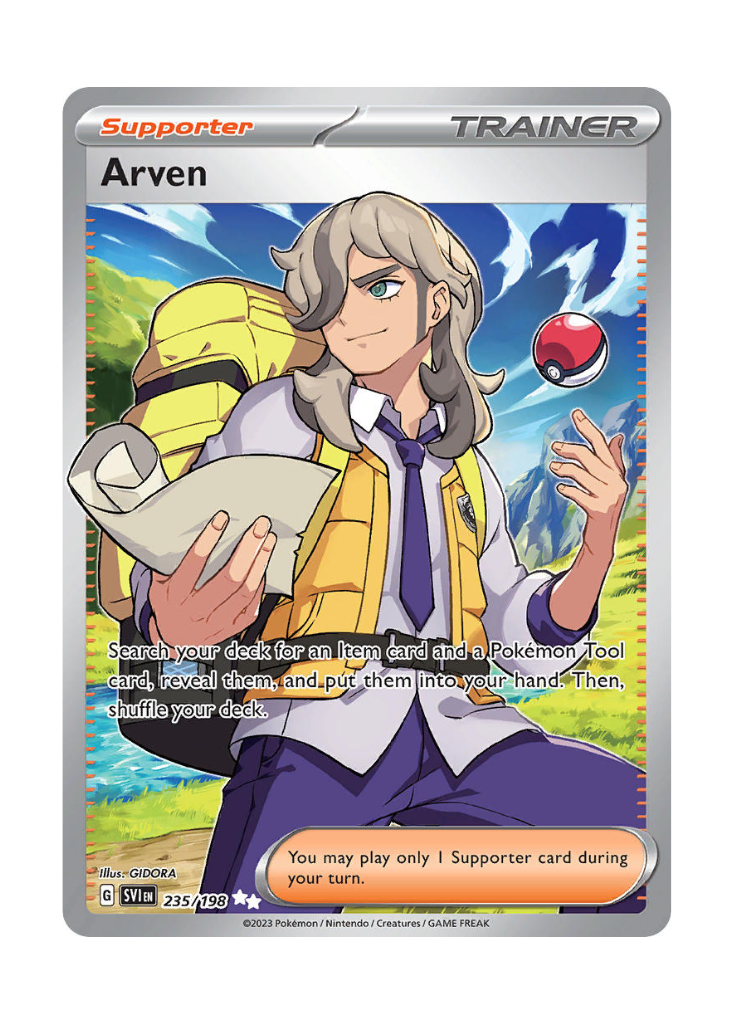 Scarlet & Violet: Arven Full Art - 235/198