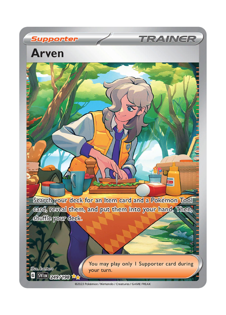 Scarlet & Violet: Arven Special Illustration Rare - 249/198