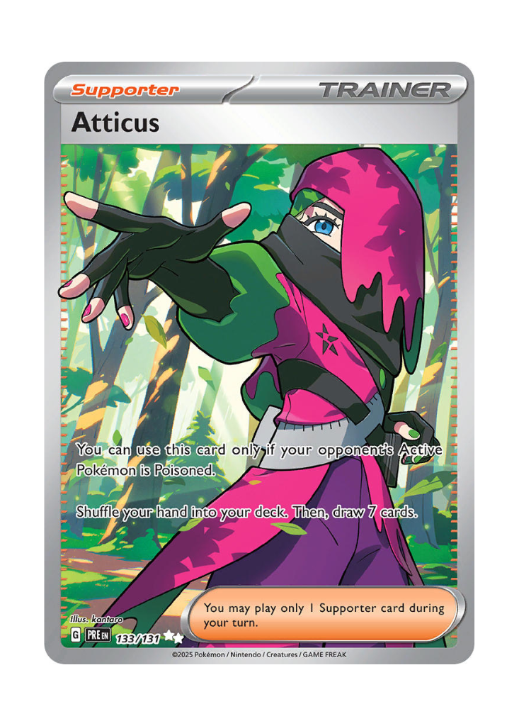 Prismatic Evolutions: Atticus (A) Full Art - 133/131