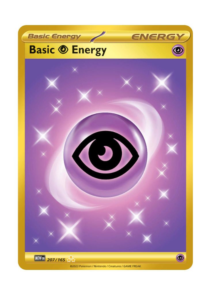 Scarlet & Violet 151: Basic Psychic Energy Hyper Rare - 207/165