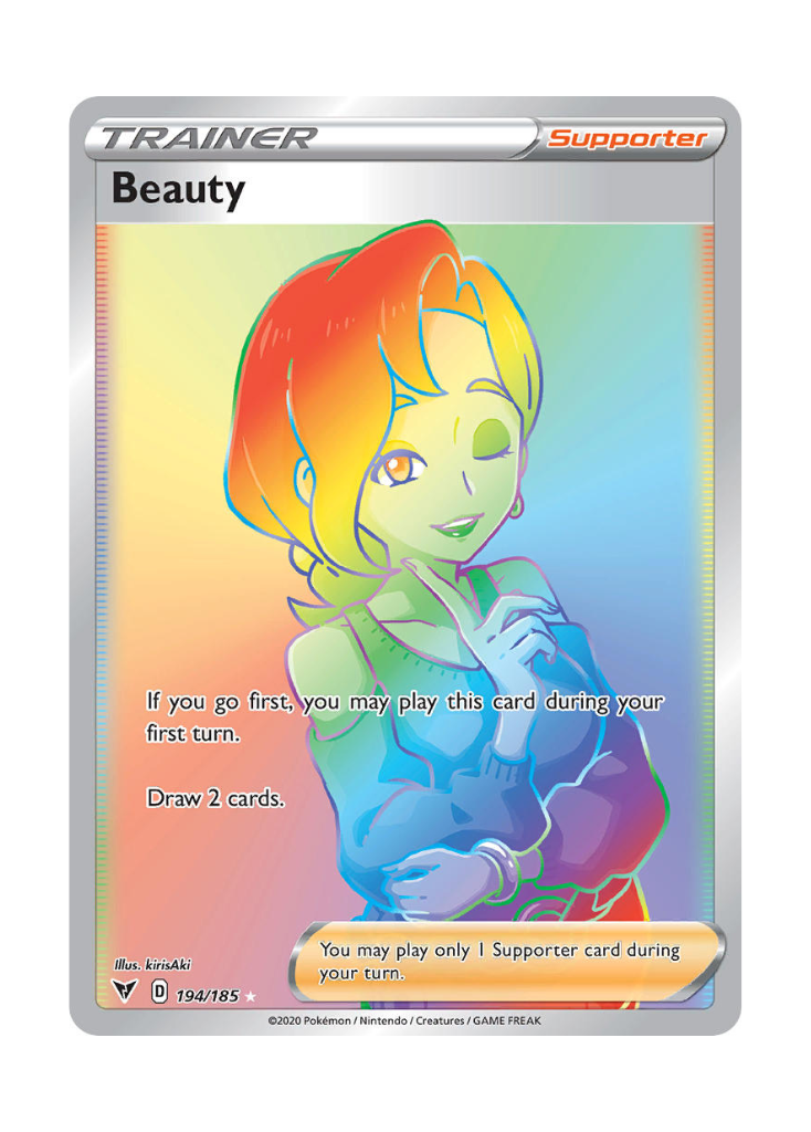 Vivid Voltage: Beauty Rainbow Rare - 194/185 ATP Gaming LLC Vivid Voltage: Beauty Rainbow Rare - 194/185 ATP Gaming LLC