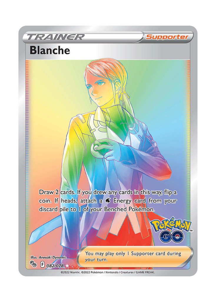 Pokémon GO: Blanche Rainbow Rare