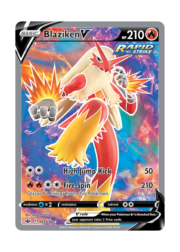 Chilling Reign: Blaziken V Full Art - 161/198