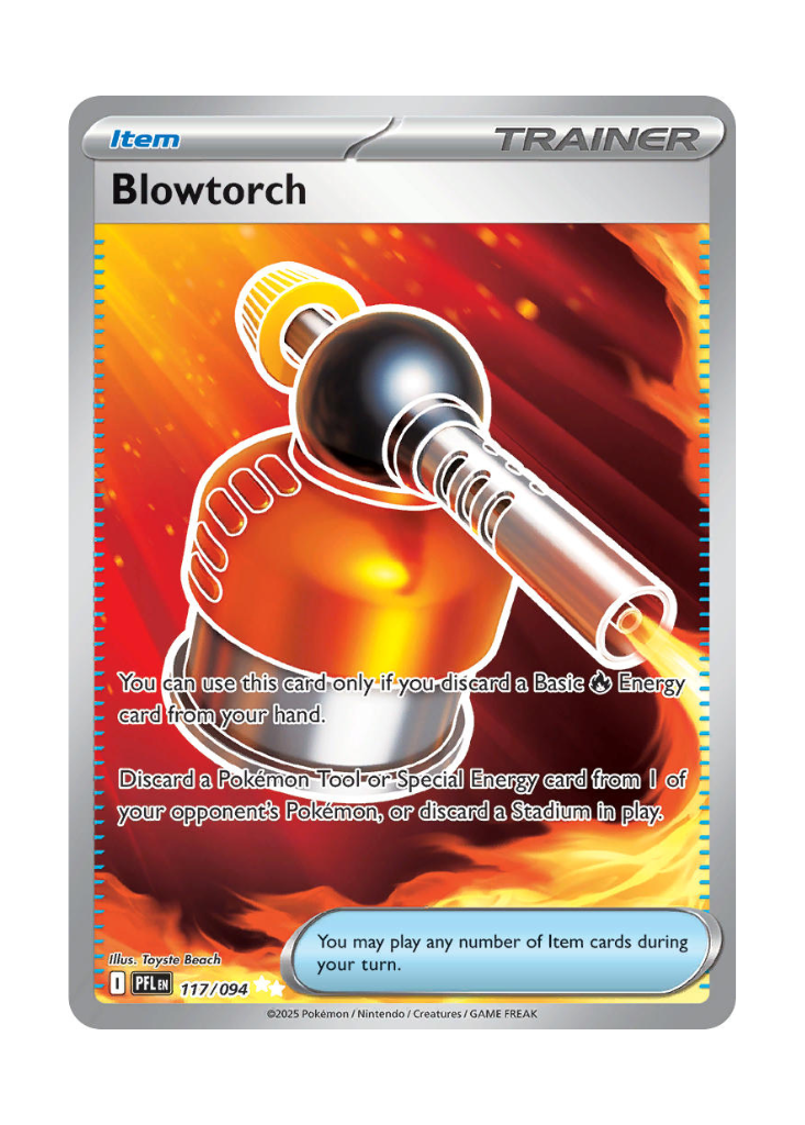 Phantasmal Flames: Blowtorch Full Art - 117/094