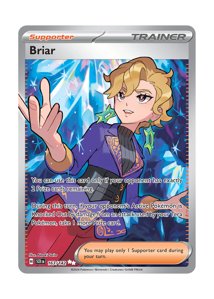 Stellar Crown: Briar Full Art - 163/142