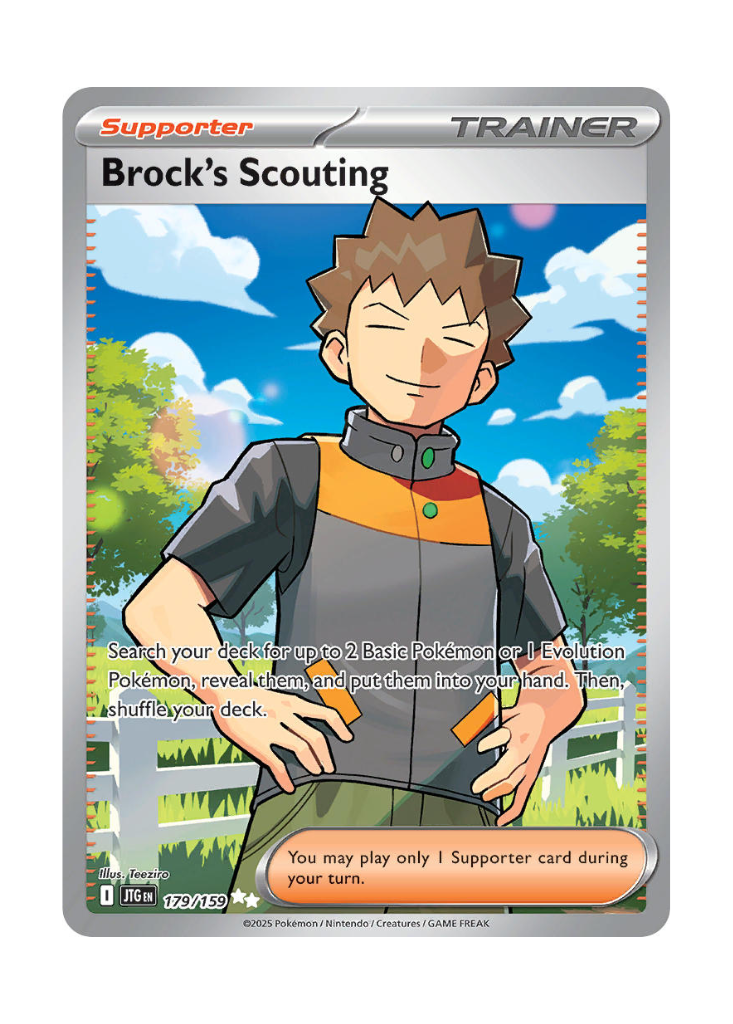 Journey Together: Brock's Scouting Full Art - 179/159