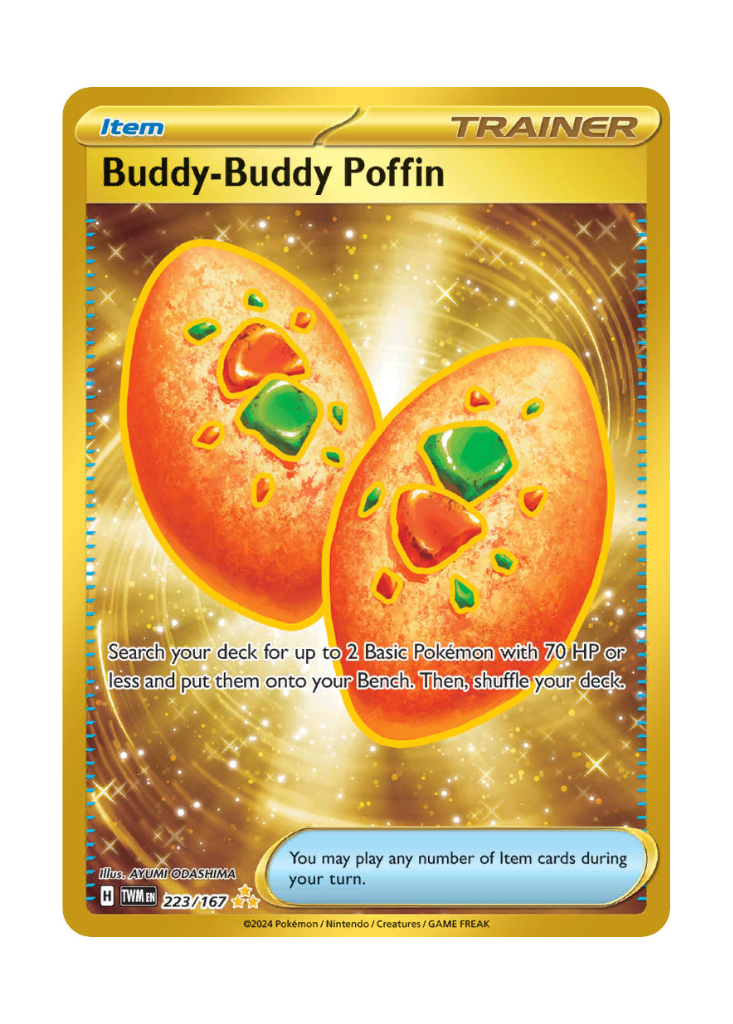 Twilight Masquerade: Buddy-Buddy Poffin Hyper Rare - 223/167