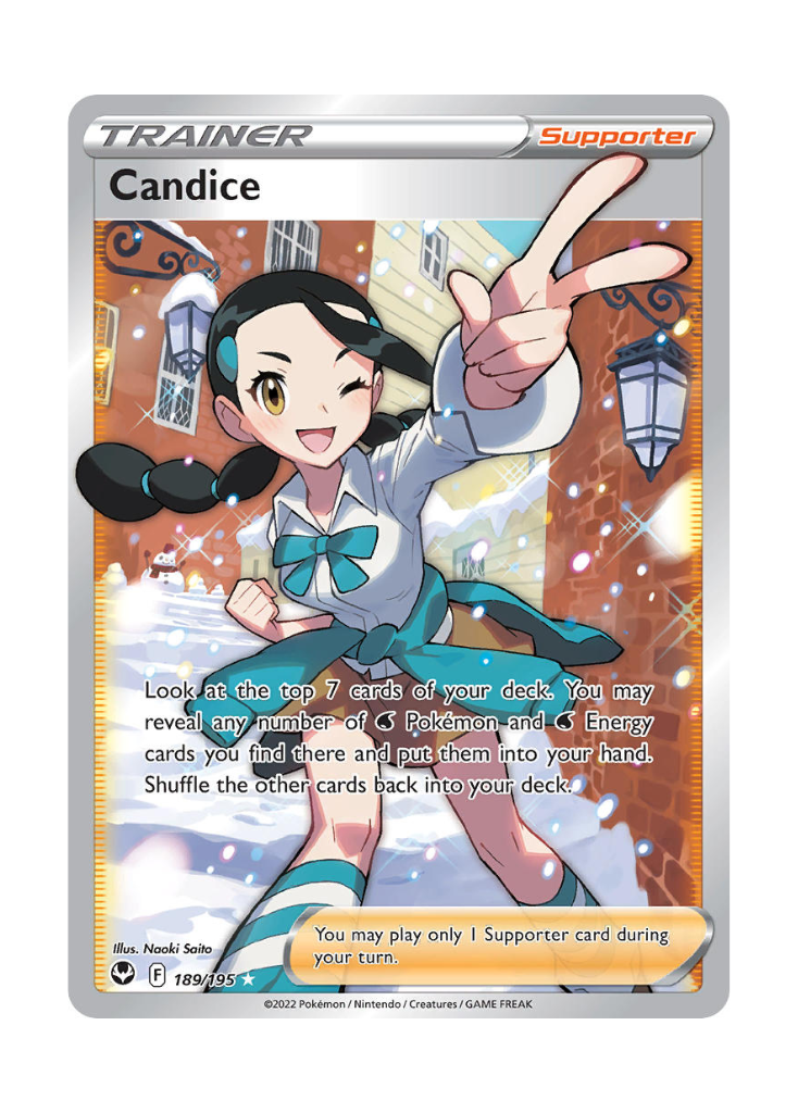 Silver Tempest: Candice Full Art - 189/195