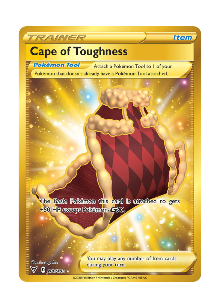Vivid Voltage: Cape of Toughness Secret Rare - 200/185