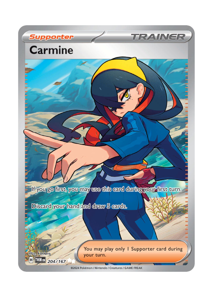Twilight Masquerade: Carmine Full Art - 204/167