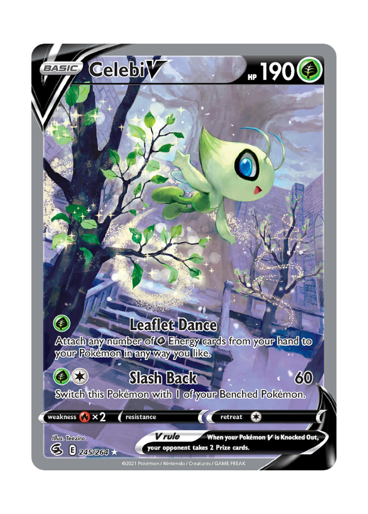 Fusion Strike: Celebi V Alternate Full Art - 245/264