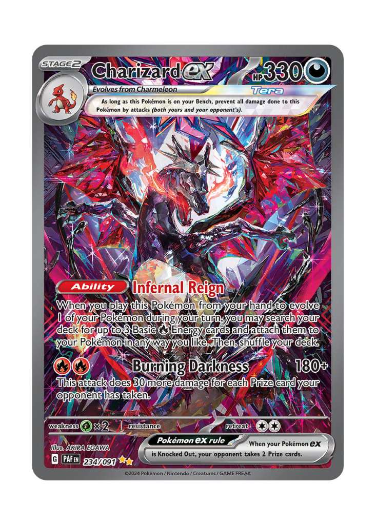 Paldean Fates: Charizard ex Special Illustration Rare - 234/091
