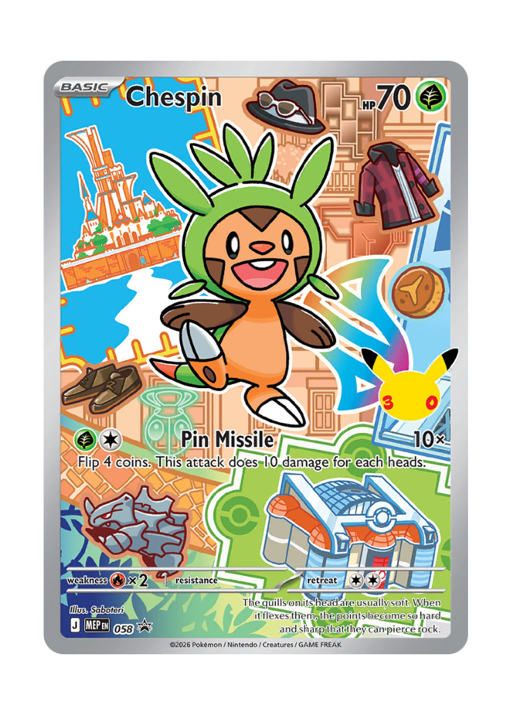 Mega Evolution Promos: Chespin - 058