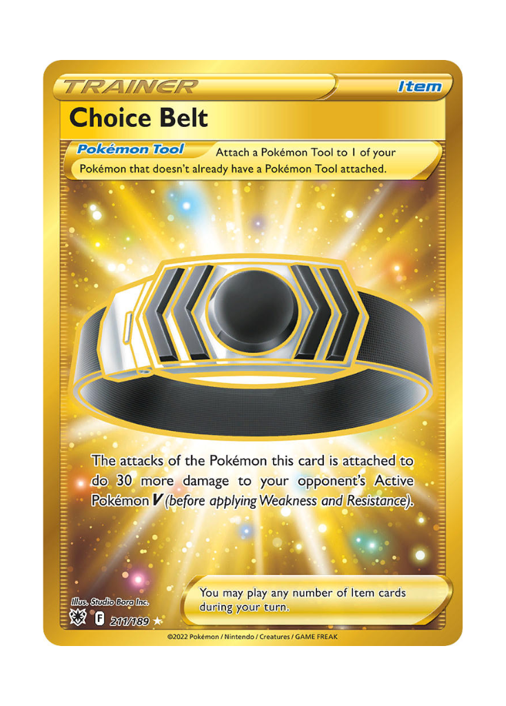 Astral Radiance: Choice Belt Secret Rare - 211/189
