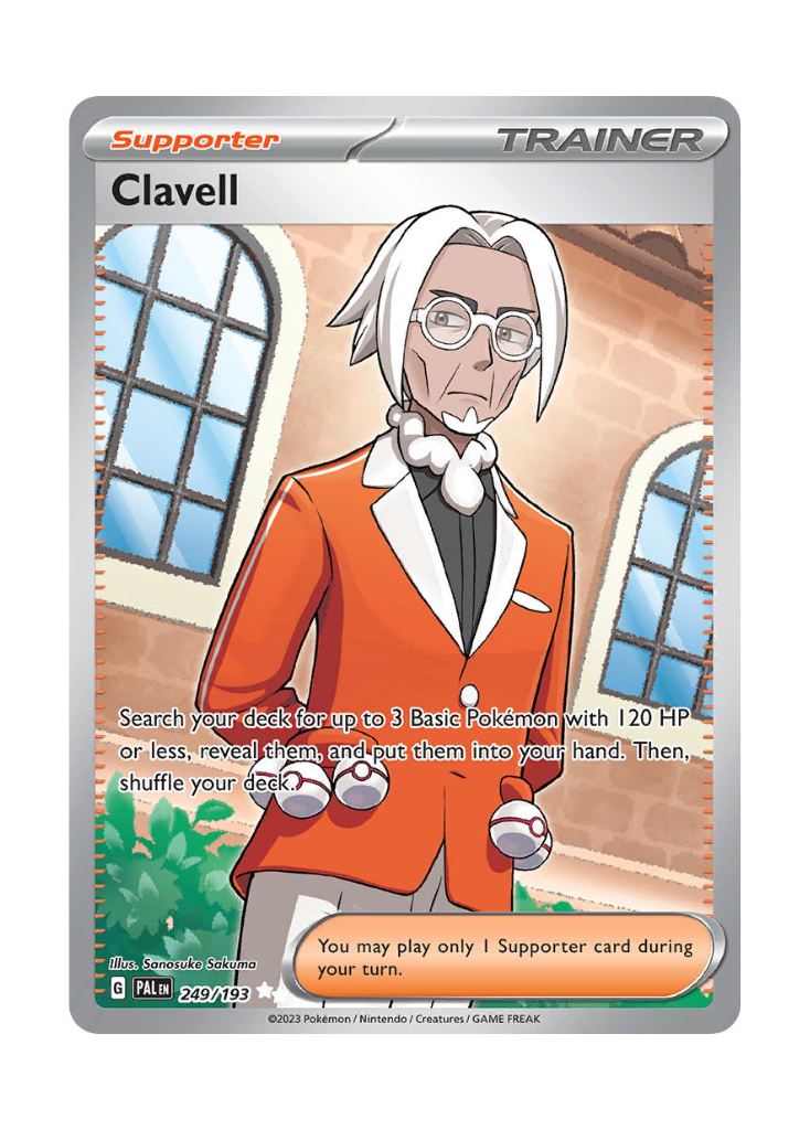 Paldea Evolved: Clavell Full Art - 249/193