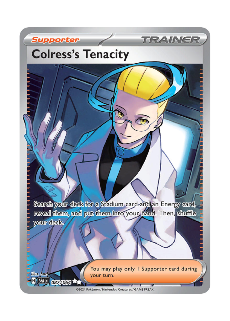 Shrouded Fable: Colress's Tenacity Full Art - 087/064 ATP Gaming LLC Shrouded Fable: Colress's Tenacity Full Art - 087/064 ATP Gaming LLC