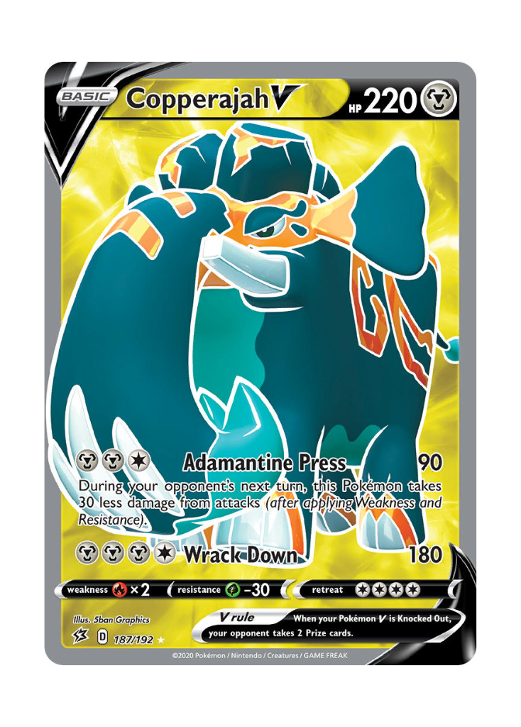 Rebel Clash: Copperajah V Full Art - 187/192