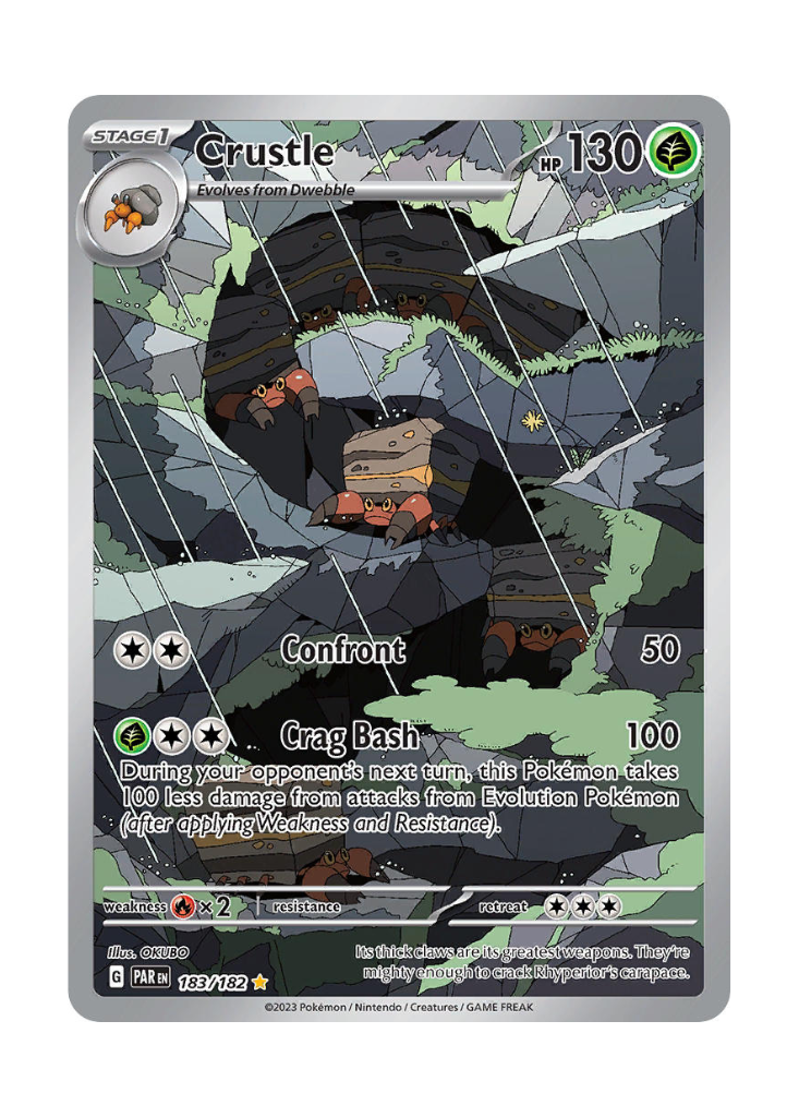 Paradox Rift: Crustle Illustration Rare - 183/182