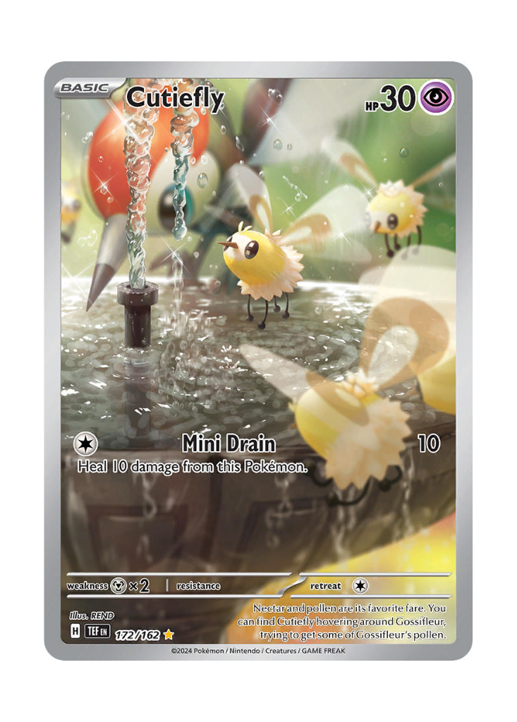 Temporal Forces: Cutiefly Illustration Rare - 172/162
