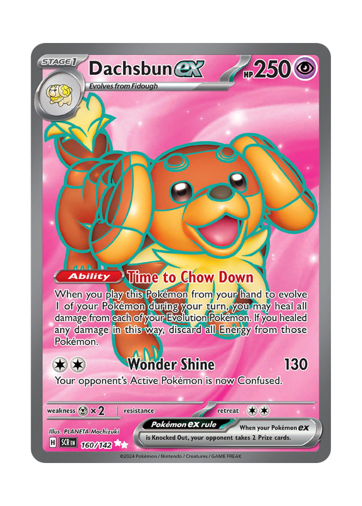 Stellar Crown: Dachsbun ex Full Art - 160/142