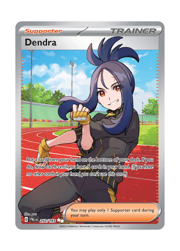 Paldea Evolved: Dendra Full Art - 250/193
