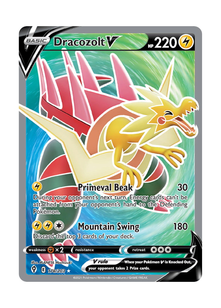 Evolving Skies: Dracozolt V Full Art - 178/203