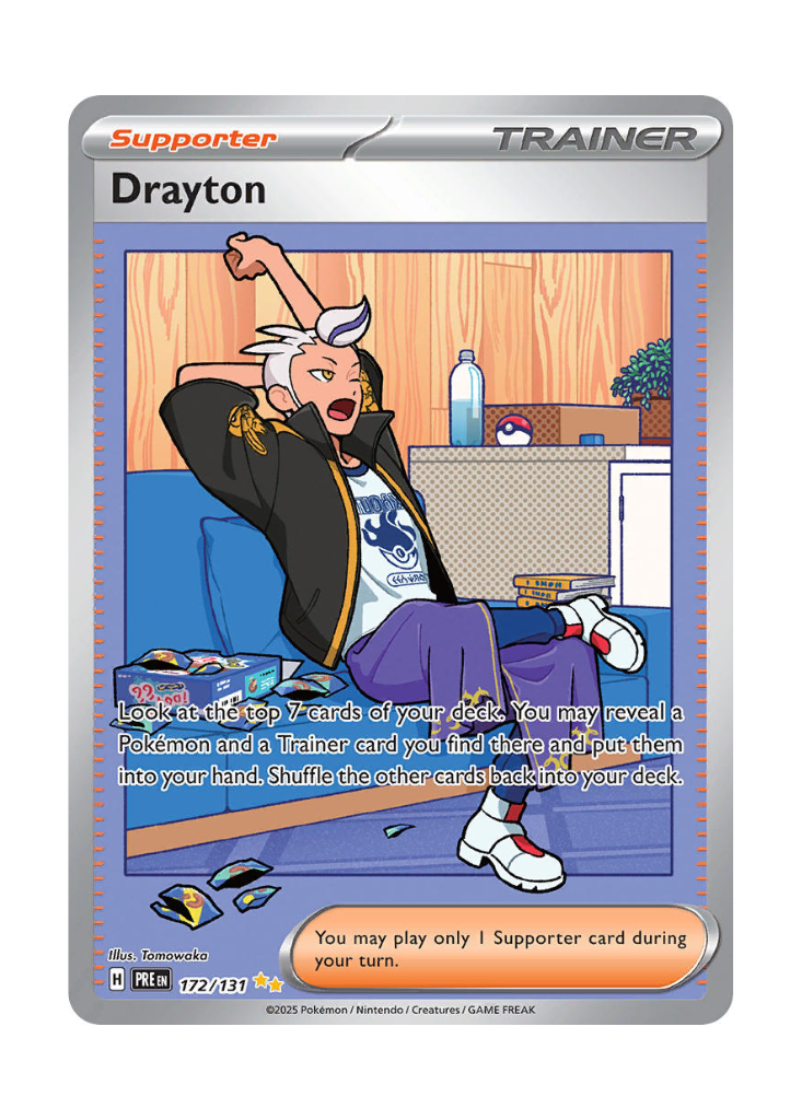 Prismatic Evolutions: Drayton Special Illustration Rare - 172/131
