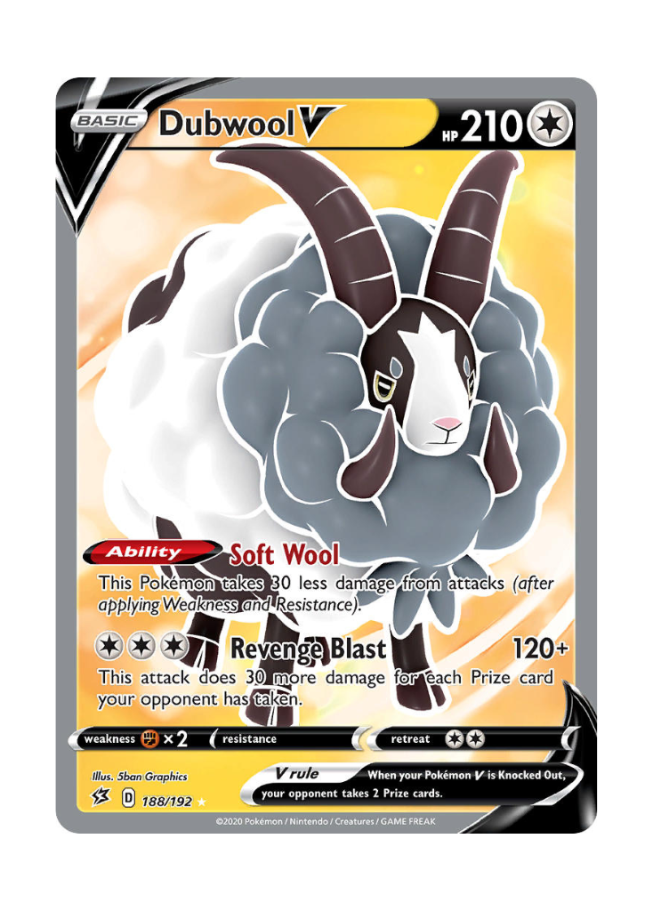 Rebel Clash: Dubwool V Full Art - 188/192