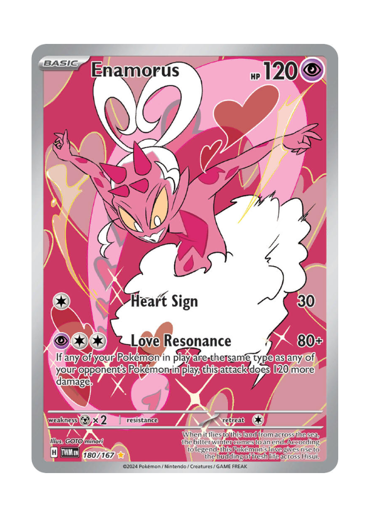 Twilight Masquerade: Enamorus Illustration Rare - 180/167