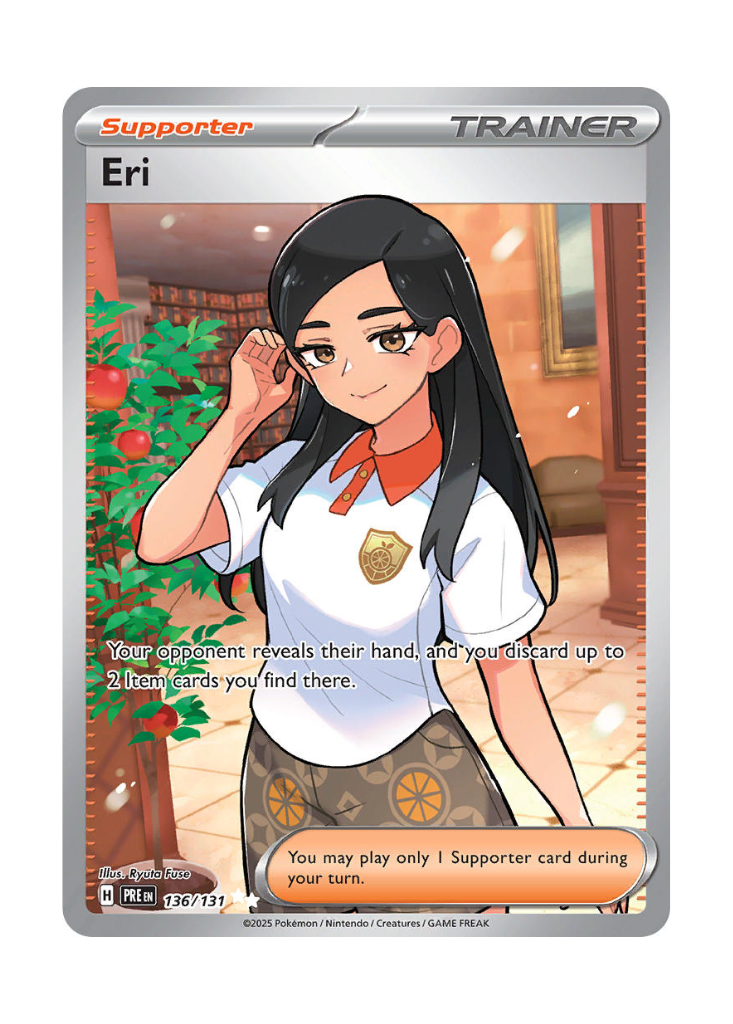 Prismatic Evolutions: Eri Full Art - 136/131