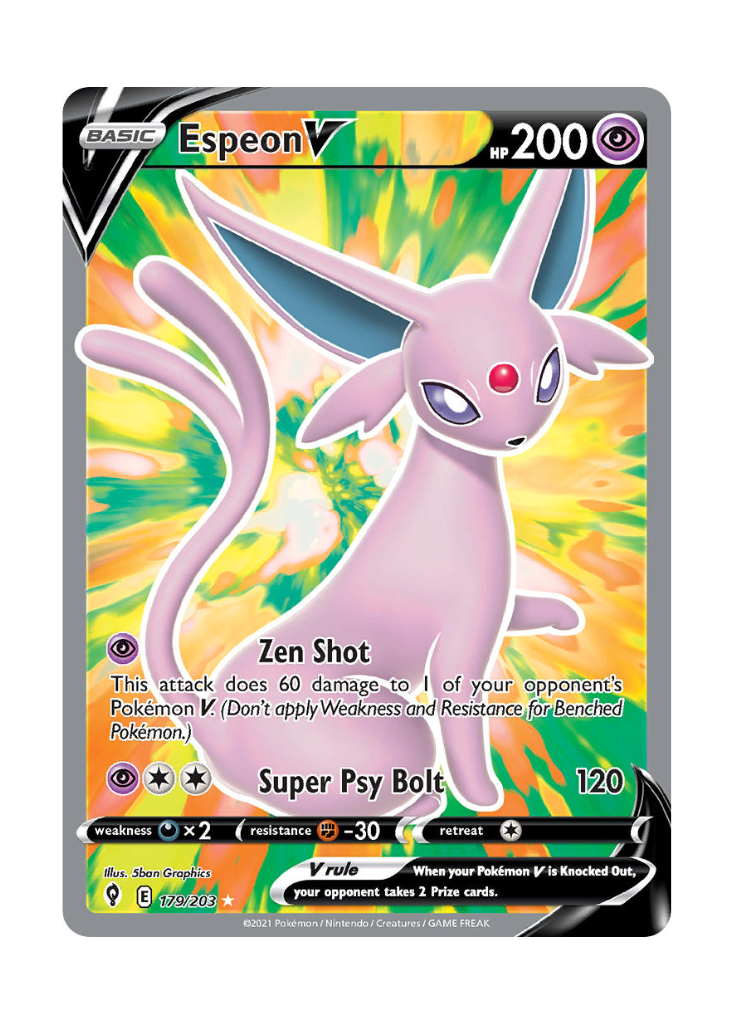 Evolving Skies: Espeon V Full Art - 179/203