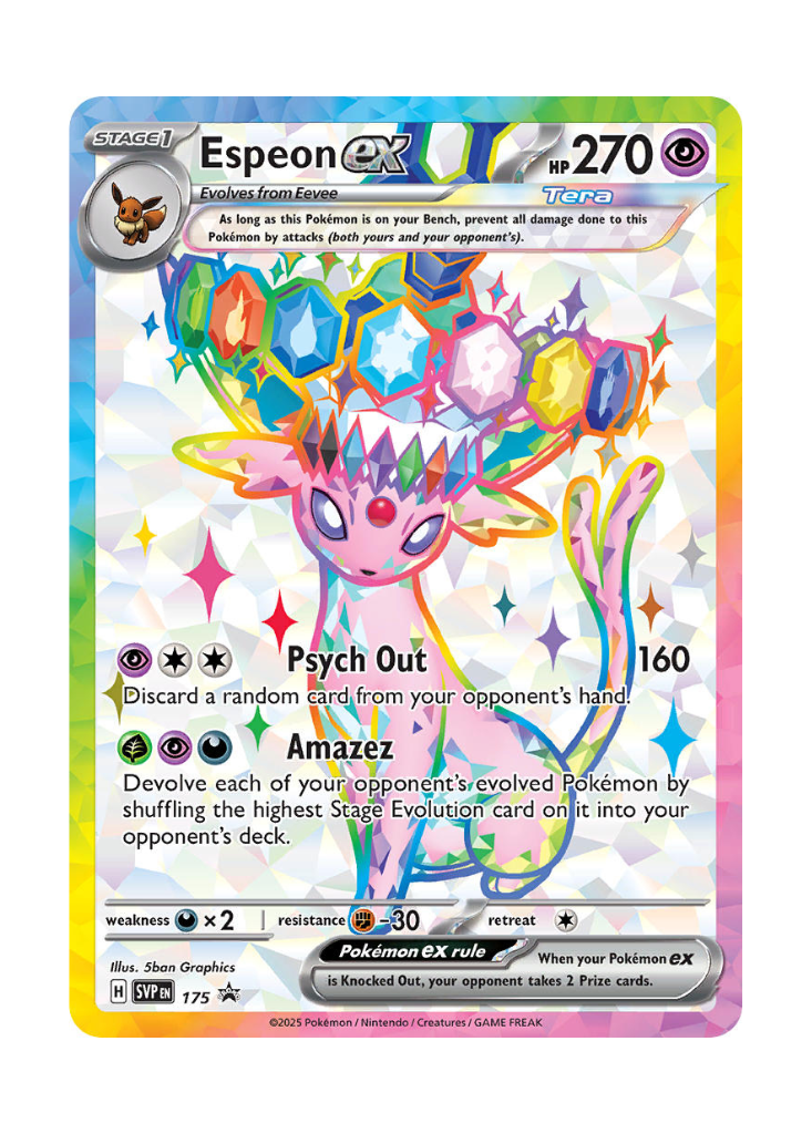 Scarlet & Violet Promos: Espeon ex - 175