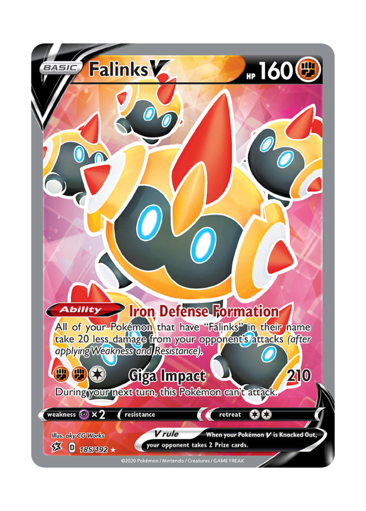 Rebel Clash: Falinks V Full Art - 185/192
