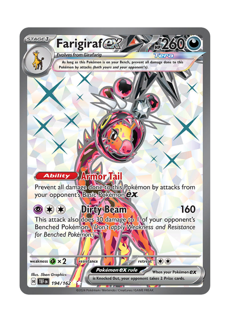 Temporal Forces: Farigiraf ex Full Art - 194/162