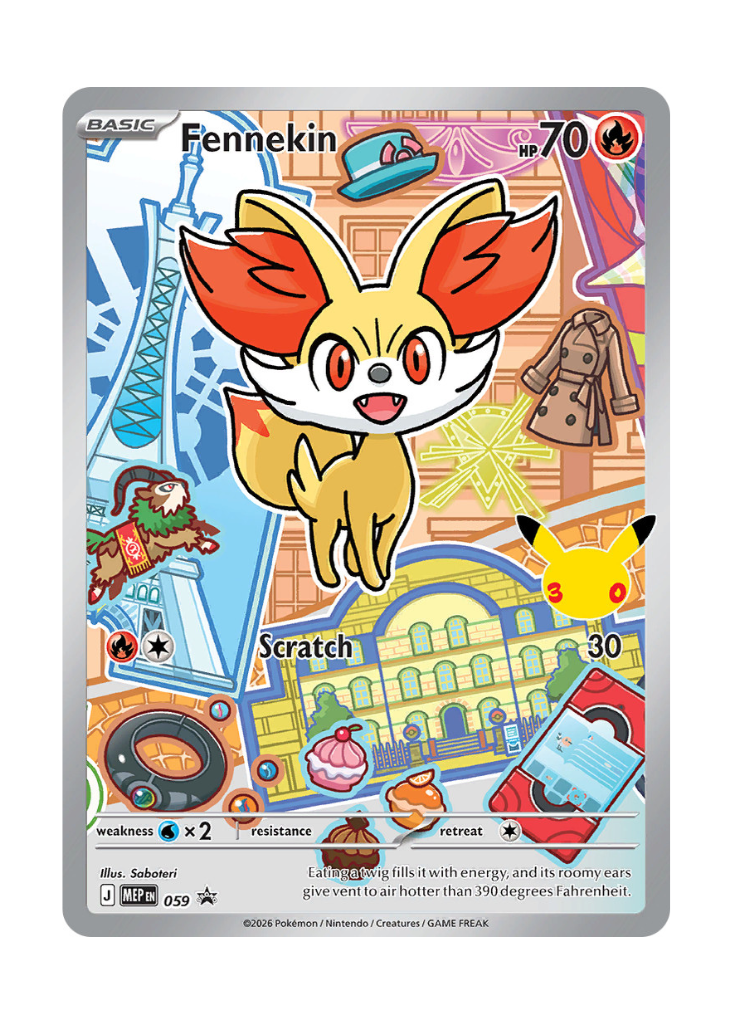 Mega Evolution Promos: Fennekin - 059