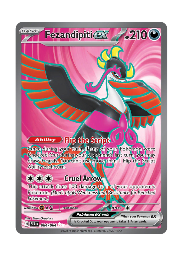 Shrouded Fable: Fezandipiti ex Full Art - 084/064