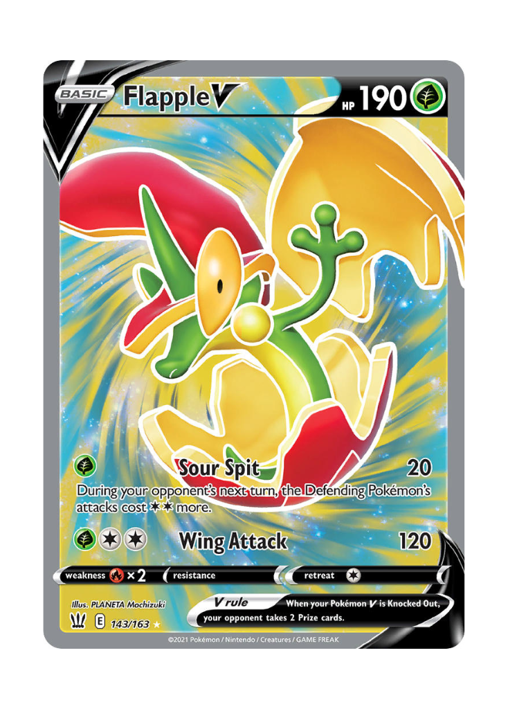 Battle Styles: Flapple V Full Art - 143/163
