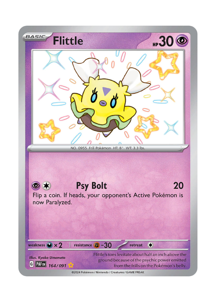 Paldean Fates: Flittle Shiny Rare - 164/091