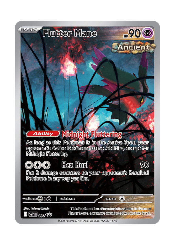 Scarlet & Violet Promos: Flutter Mane - 097
